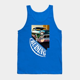 Classic car cruising Tank Top